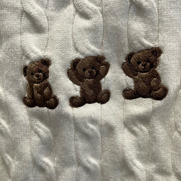 NWOT teddy bear crop sweater - Picture 2 of 5